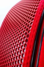 MİGNO Jumbo Model Kedi Köpek Taşıma Çantası Fileli Kırmızı - Görsel 6