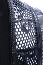 MİGNO PRIME Fileli Model Kedi Köpek Taşıma Çantaları - Siyah - Görsel 6