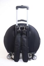 MİGNO Space Model Kedi Köpek Taşıma Çantası Fileli Şeffaf Gri - Görsel 4