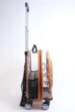 MİGNO Küçük Şeffaf Model Kedi Köpek Taşıma Çantası Turuncu - Görsel 3