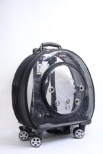 MİGNO Büyük Fileli Model Kedi Köpek Taşıma Çantası Siyah