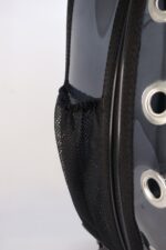 MİGNO Prestige Model Şeffaf Kedi Köpek Taşıma Çantaları Küçük - Siyah - Görsel 4