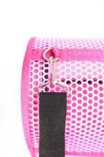 MİGNO FLYBAG Voyager Fileli Model Kedi Köpek Taşıma Çantaları - Pembe - Görsel 5