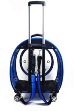 MİGNO Jumbo Model Kedi Köpek Taşıma Çantası Fileli Mavi - Görsel 4