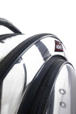 MİGNO Küçük Şeffaf Model Kedi Köpek Taşıma Çantası Siyah - Görsel 6