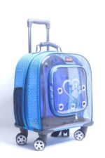 MİGNO PRIME Fileli Model Kedi Köpek Taşıma Çantaları - Mavi - Görsel 2