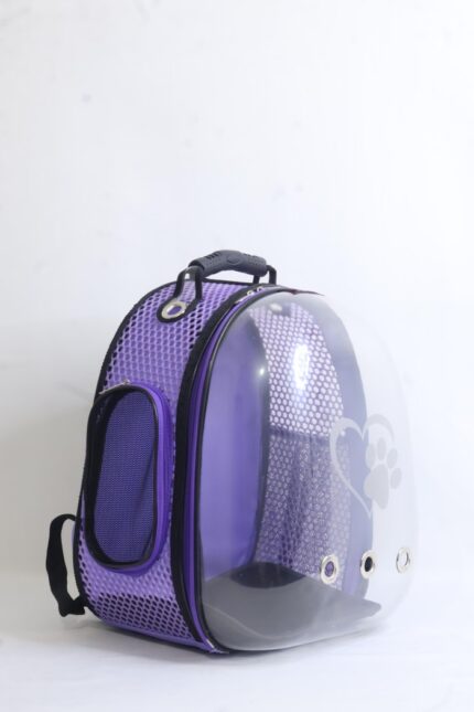 MİGNO Nexus Astronot  Model Kedi Köpek Taşıma Çantaları - Mor