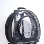 MİGNO Küçük Fileli Model Kedi Köpek Taşıma Çantası Siyah