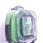 MİGNO PRIME Fileli Model Kedi Köpek Taşıma Çantaları - Yeşil