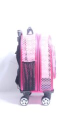 MİGNO PRIME Fileli Model Kedi Köpek Taşıma Çantaları - Pembe - Görsel 4