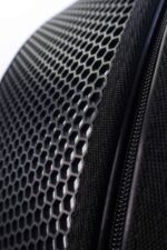 MİGNO Jumbo Model Kedi Köpek Taşıma Çantası Fileli Siyah - Görsel 6