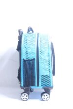 MİGNO PRIME Fileli Model Kedi Köpek Taşıma Çantaları - Turkuaz - Görsel 4