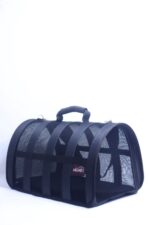 MİGNO Astra Fileli Model Kedi Köpek Taşıma Çantaları - Siyah - Görsel 2