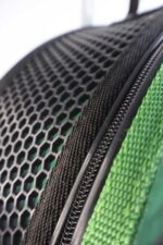 MİGNO Space Model Kedi Köpek Taşıma Çantası Fileli Şeffaf Yeşil - Görsel 5