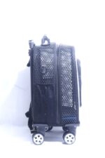 MİGNO PRIME Fileli Model Kedi Köpek Taşıma Çantaları - Siyah - Görsel 4