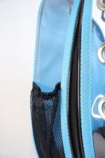 MİGNO Prestige Model Şeffaf Kedi Köpek Taşıma Çantaları Küçük - Turkuaz - Görsel 4