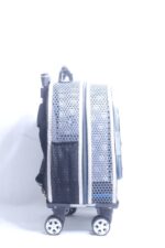 MİGNO PRIME Fileli Model Kedi Köpek Taşıma Çantaları - Gri - Görsel 4